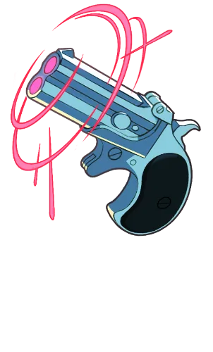 Gas Derringer legacy piece art