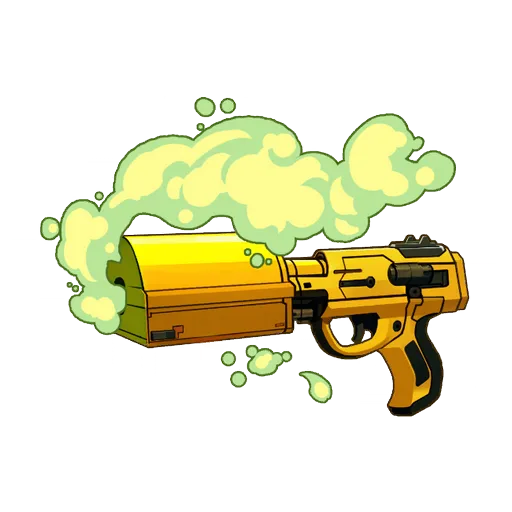 Cocoon Gun legacy piece art