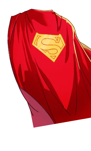Superman's Cape legacy piece art