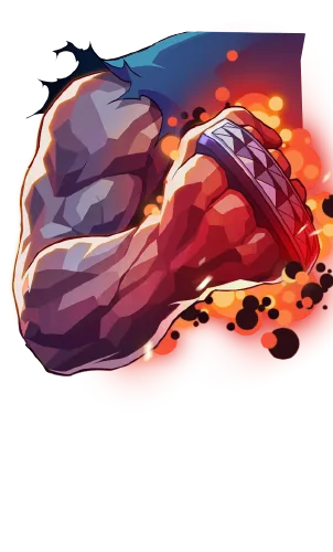 Arm of Apokolips legacy piece art