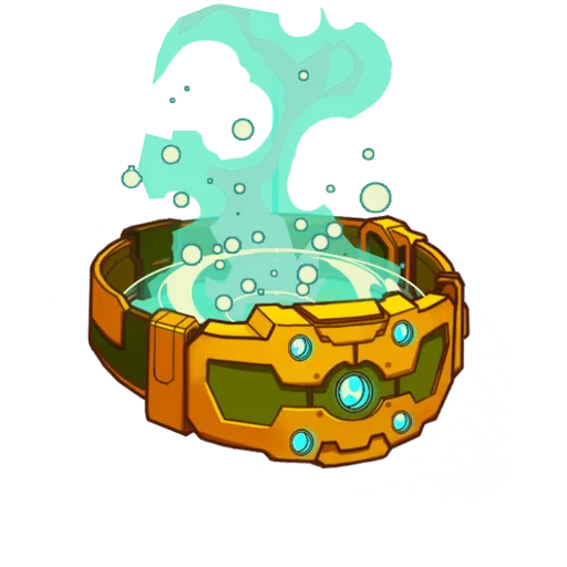 Coluan Force Field Belt legacy piece art