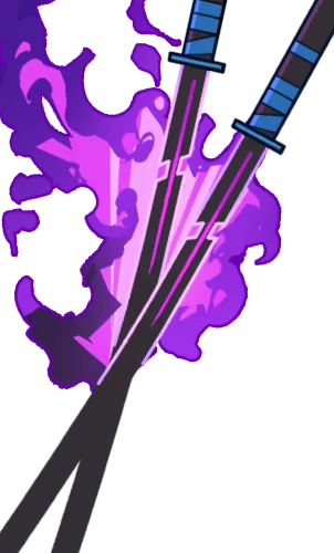 Dual Katanas legacy piece art