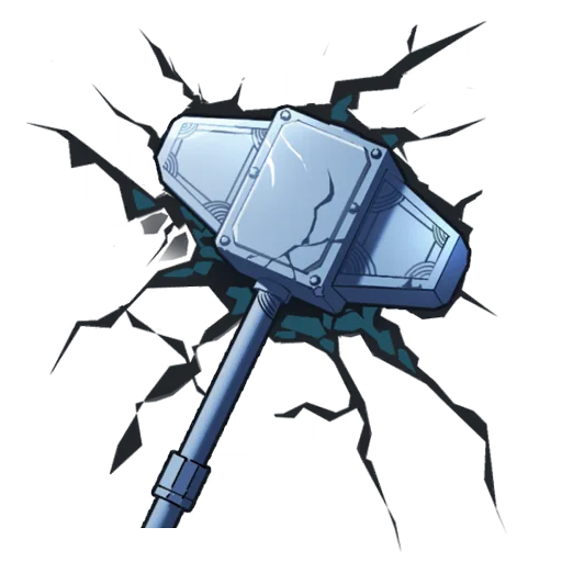 Not So Huge Hammer legacy piece art