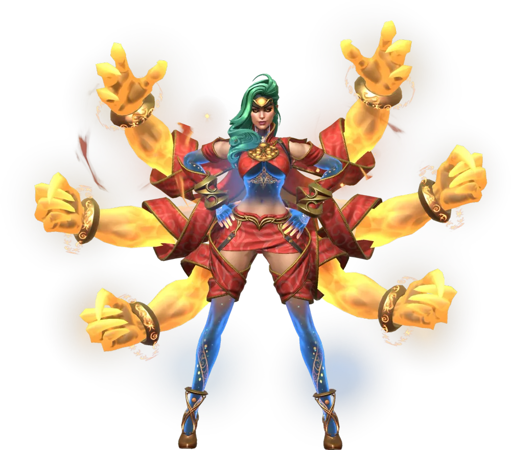Devi of the Six full art